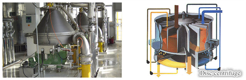 centrifuge of oil alkali deacidification system