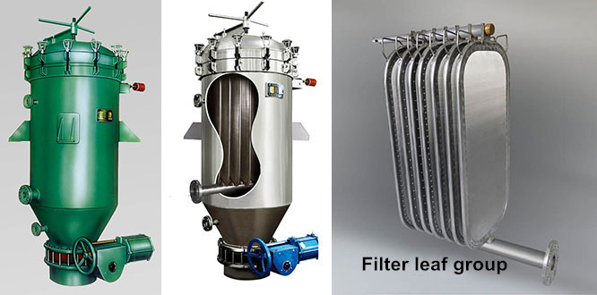 leaf filter structure