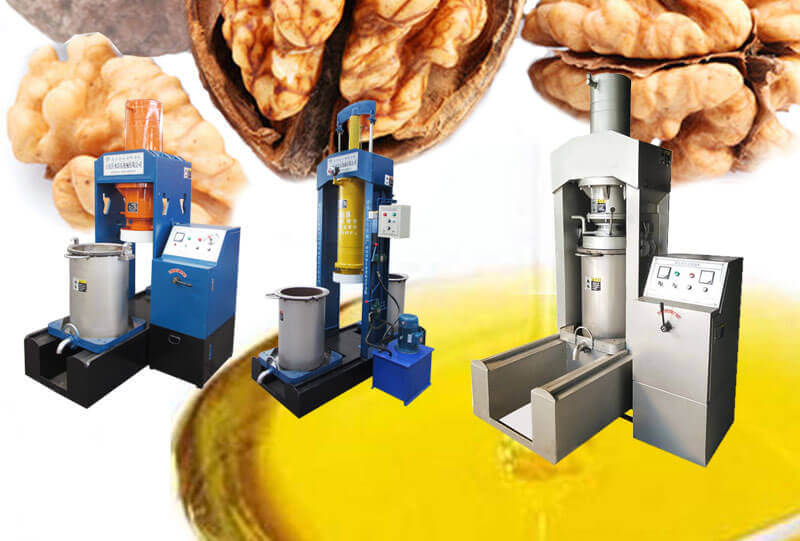 hydraulic walnut oil mill machine