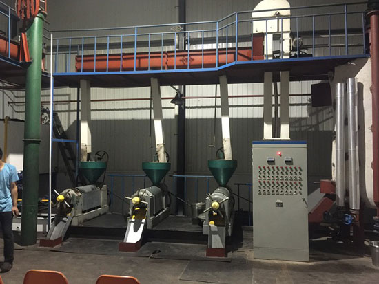 oilseeds prepressing line