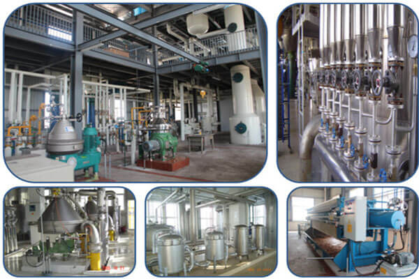 50 - 2,000TPD full continuous corn oil refinery plant