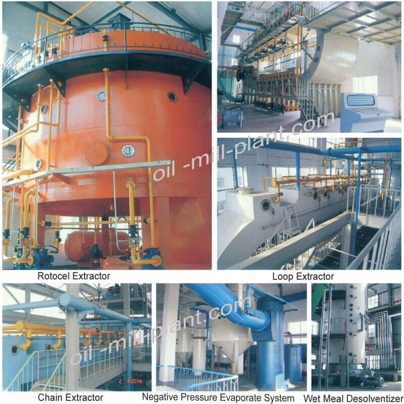 Rice Bran Oil Solvent Extraction Plant Edible Oil Solvent Extraction Equipment Oil Mill Plant