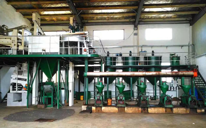 Small Edible Oil Production Line Small Edible Oil Mill Plant