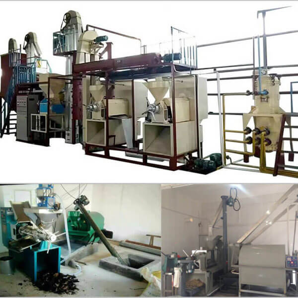 Small Edible Oil Production Line Small Edible Oil Mill Plant