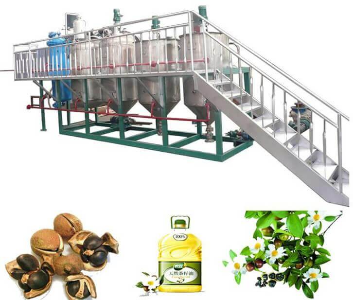 tea seed oil refinery unit