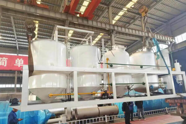 A 2T/D Vegetable Oil Refining Unit Was Shipped To Kazakhstan